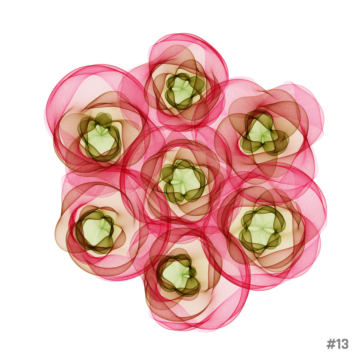 Flowers #13 - Unique Signed Print