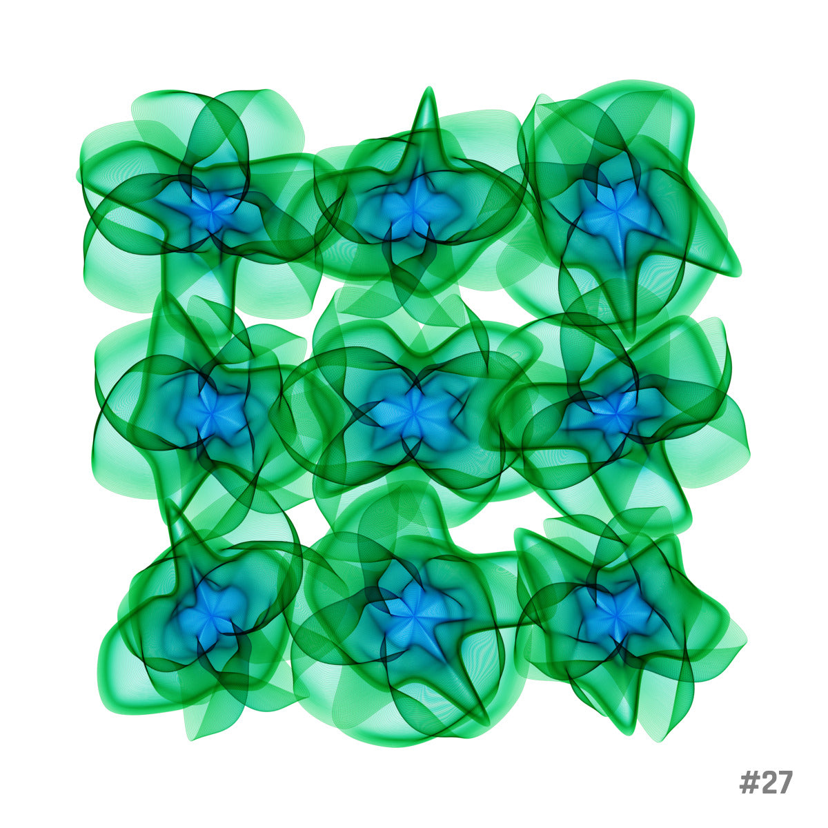 Flowers #27 - Unique Signed Print