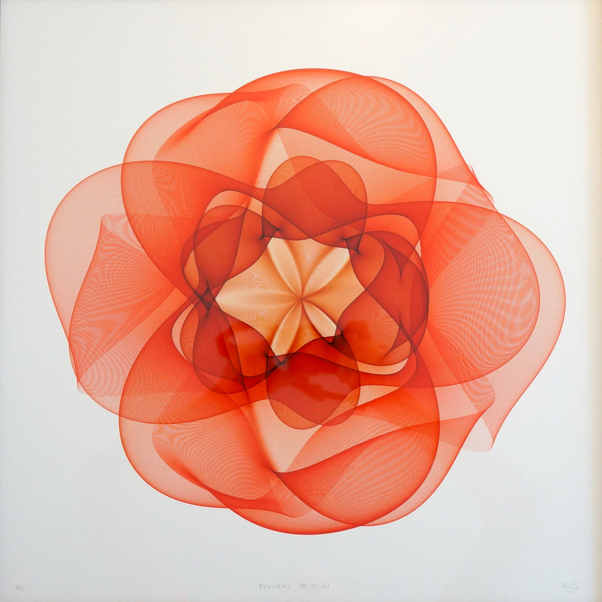 Flowers #9 - Unique Signed Print