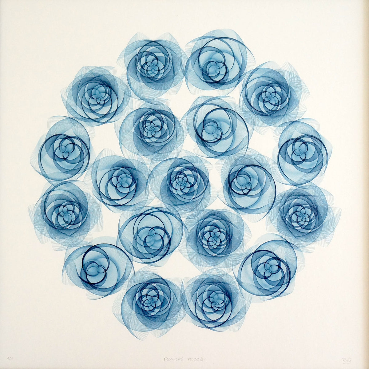 Flowers #3 - Unique Signed Print
