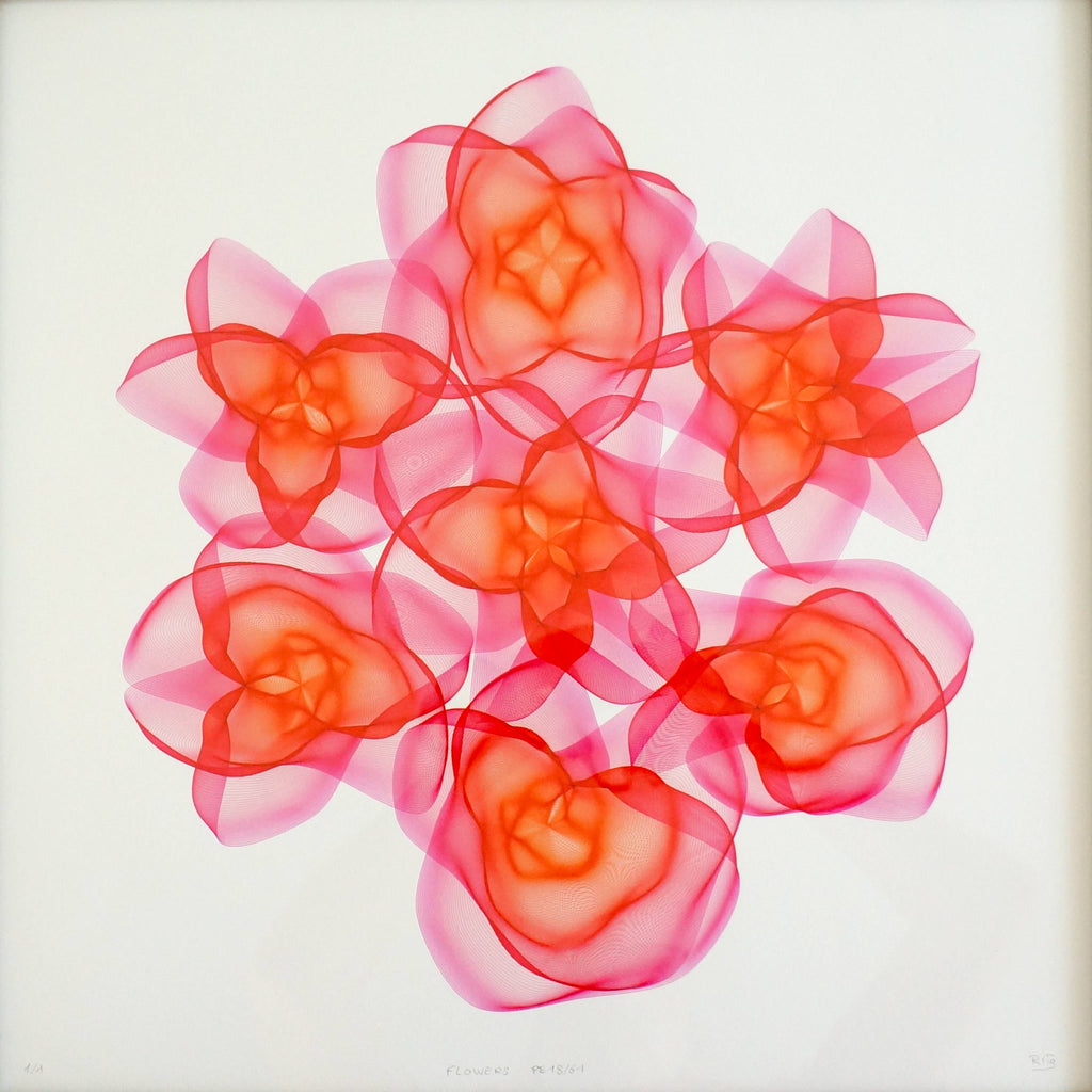Flowers #18 - Unique Signed Print