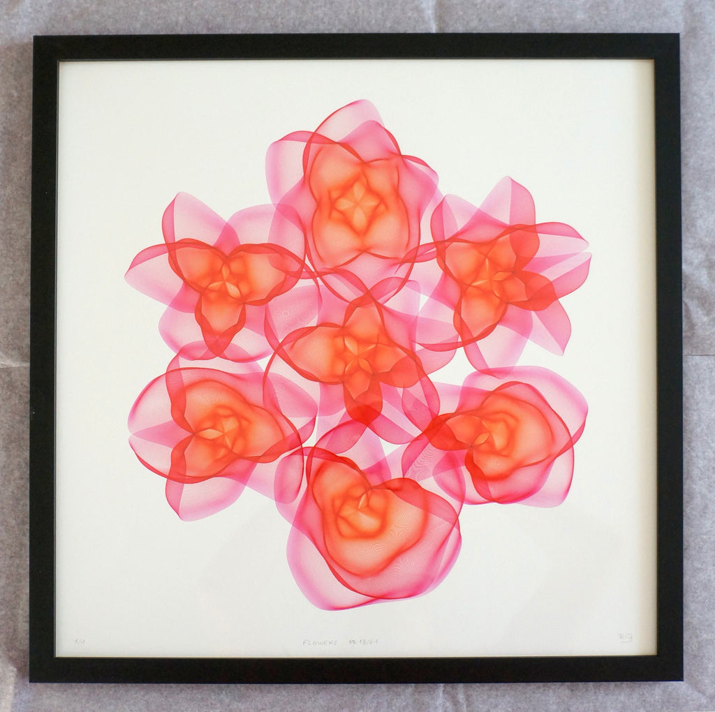 Flowers #18 - Unique Signed Print