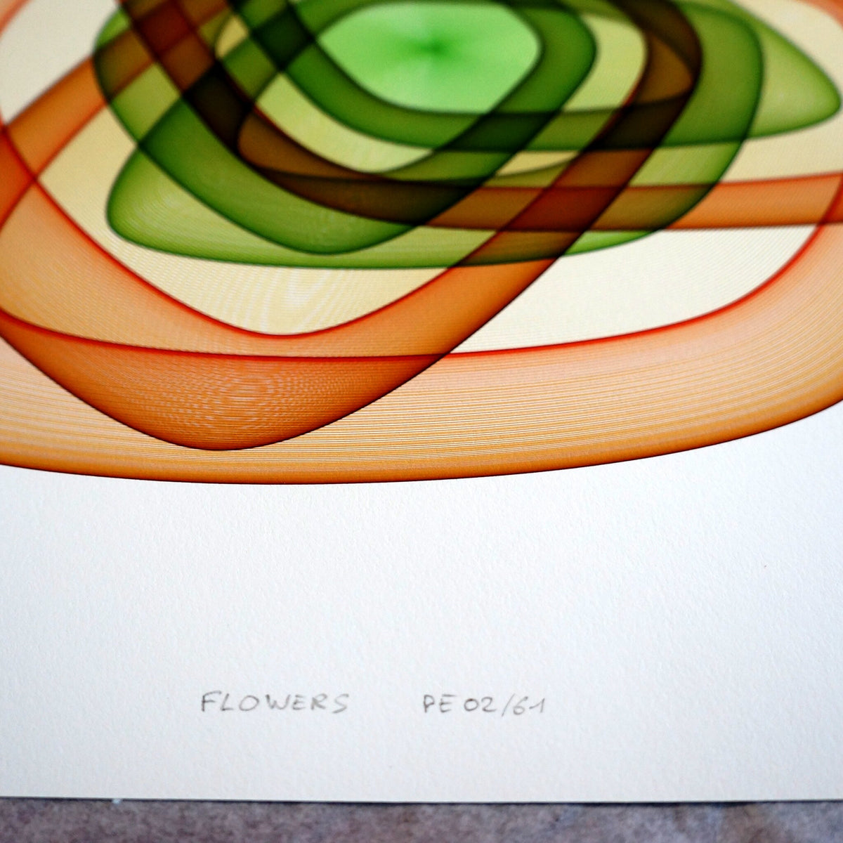 Flowers #2 - Unique Signed Print