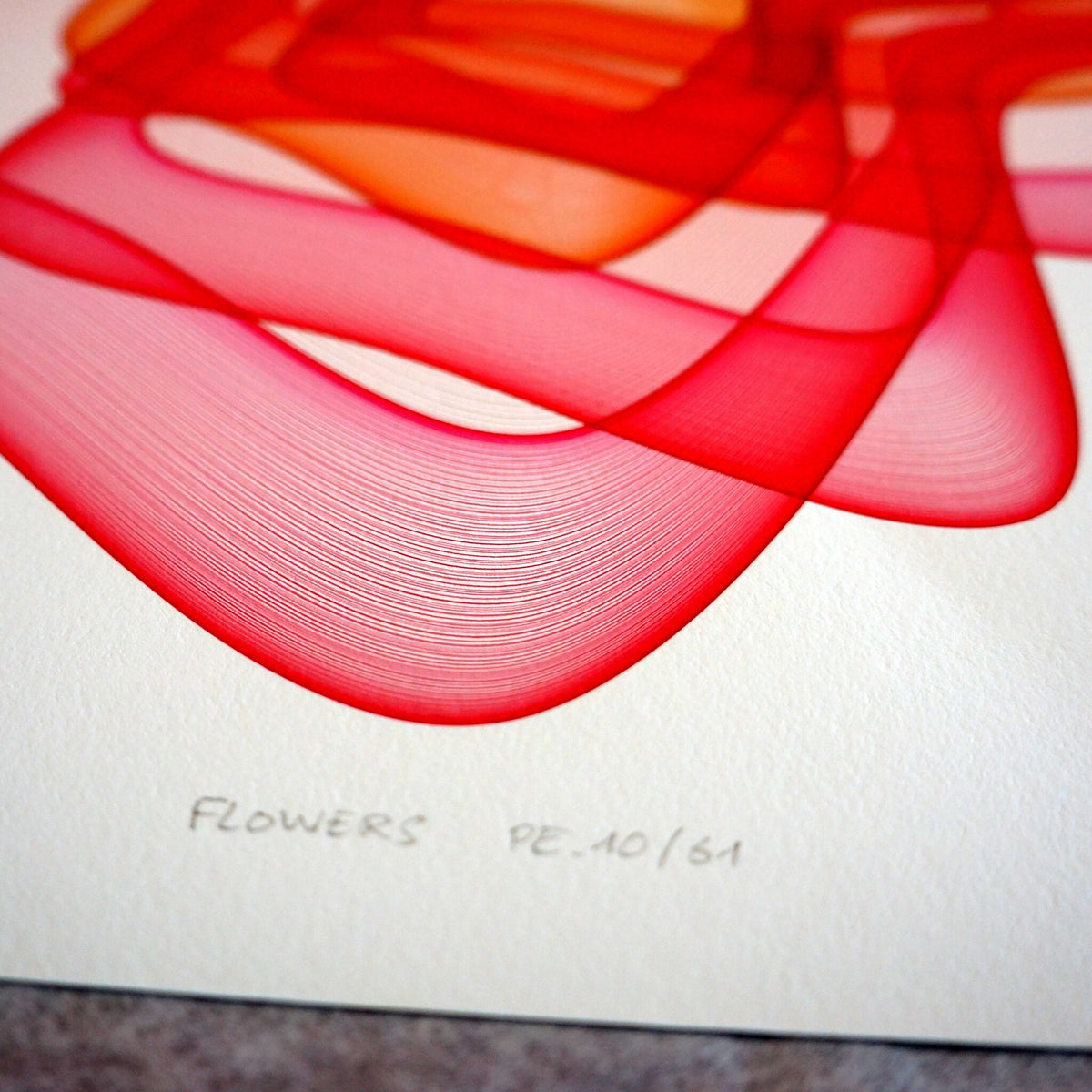 Flowers #10 - Unique Signed Print