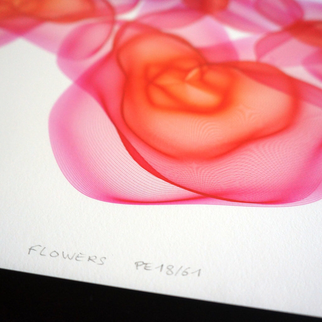 Flowers #18 - Unique Signed Print