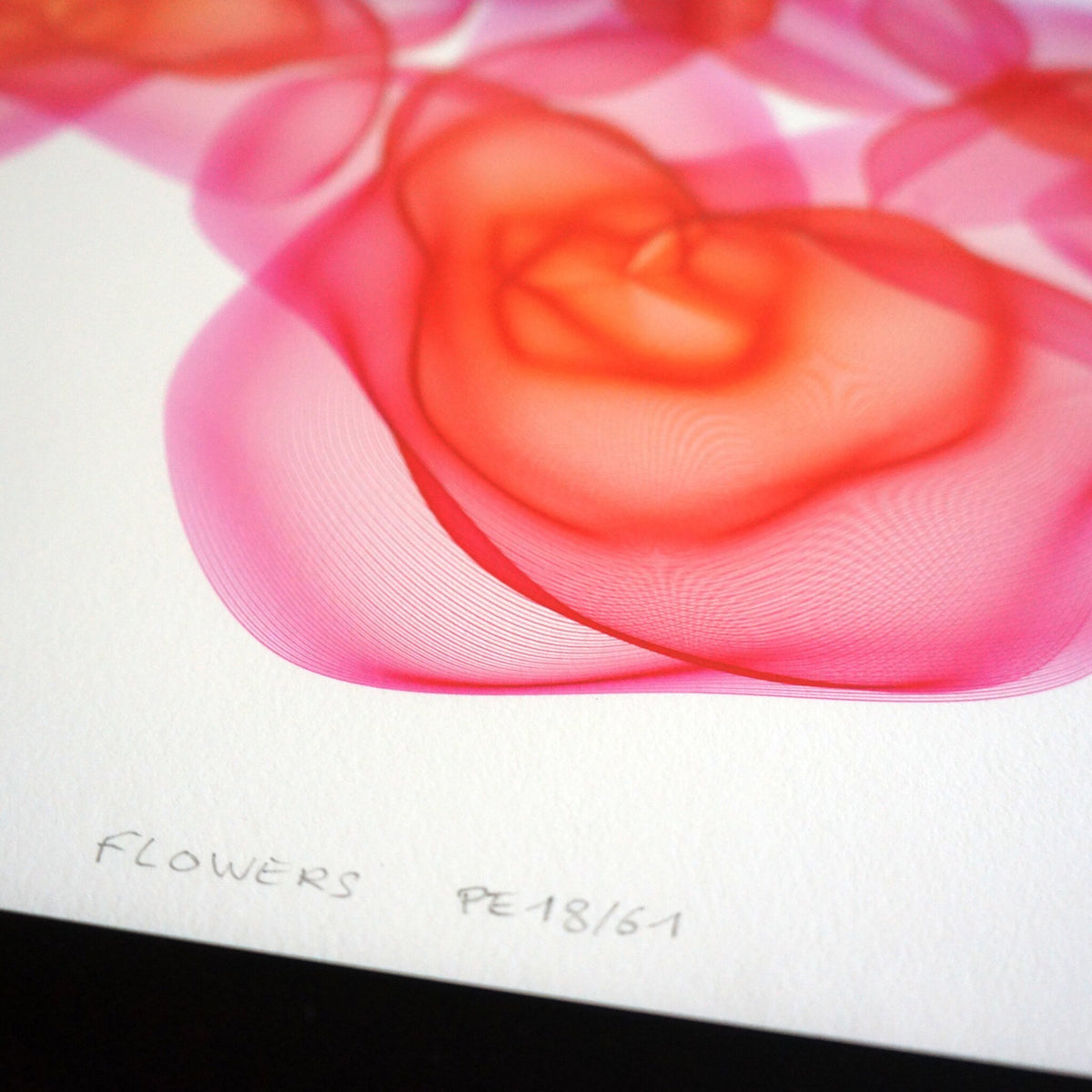 Flowers #18 - Unique Signed Print