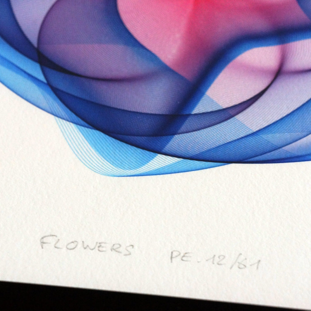 Flowers #12 - Unique Signed Print
